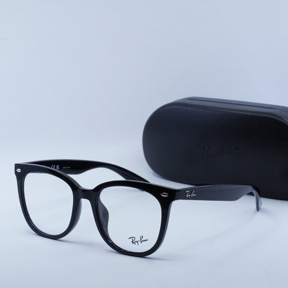 FINAL PRICE NEW RAY-BAN RX4379VD 2000 BLACK EYEGLASSES - Picture 1 of 7